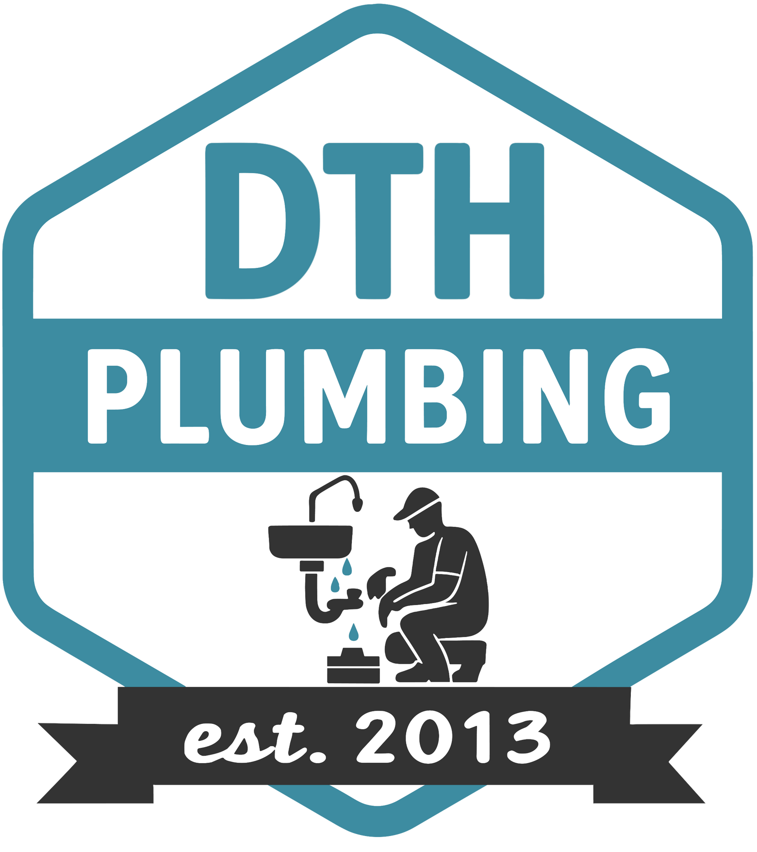 DTHPlumbingLogo The Mini Logo For Drip Too Hard Plumbing